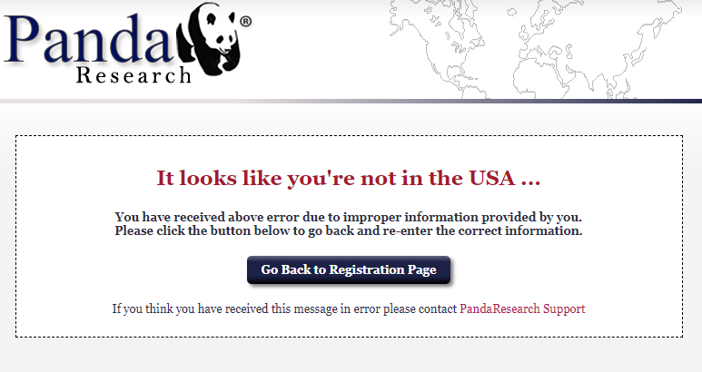 panda research available in the us