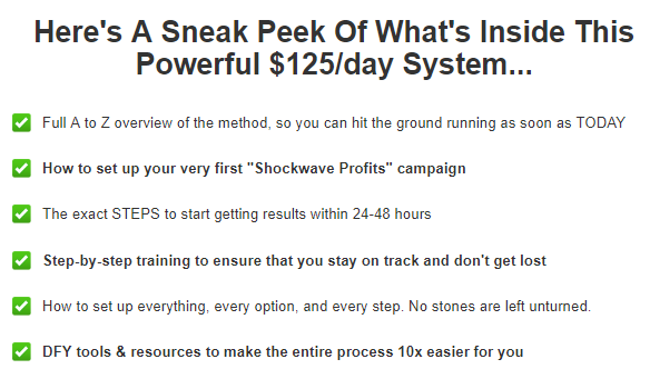 shockwave profits features