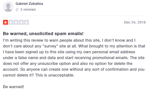 spam emails rewardbee