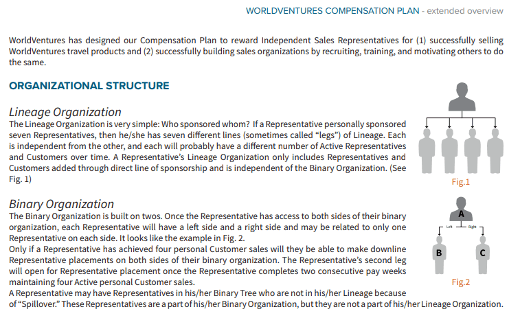 WorldVentures Organization Structure