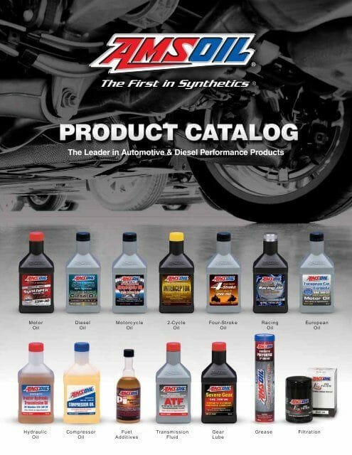 amsoil product line