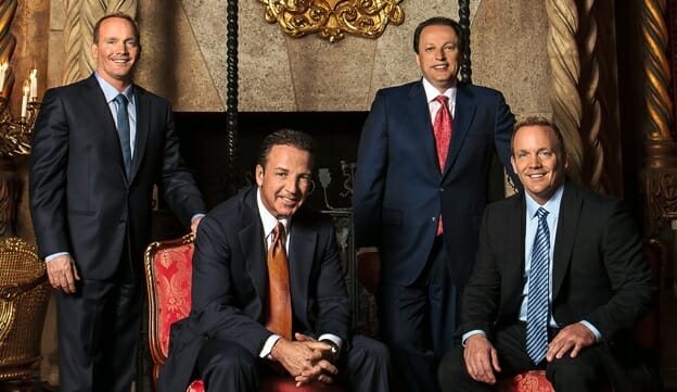 founder of acn inc Robert Stevanovski, Greg Provenzano and the twins Tony and Mike Cupisz