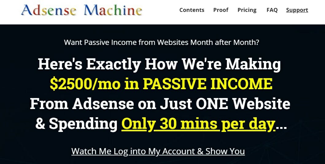 making money machine reviews