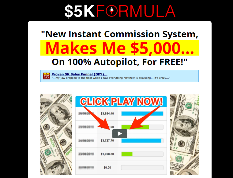 5k formula system website