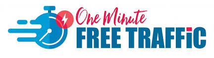 one minute free traffic logo