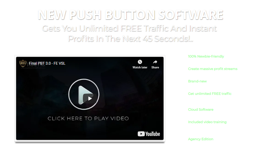 push button traffic scam