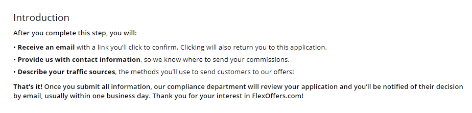 how to sign up with flexoffers