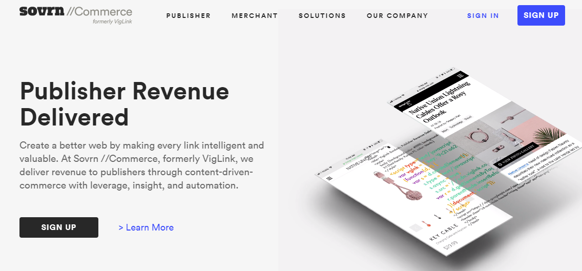 Sovrn //Commerce (Formerly VigLink)