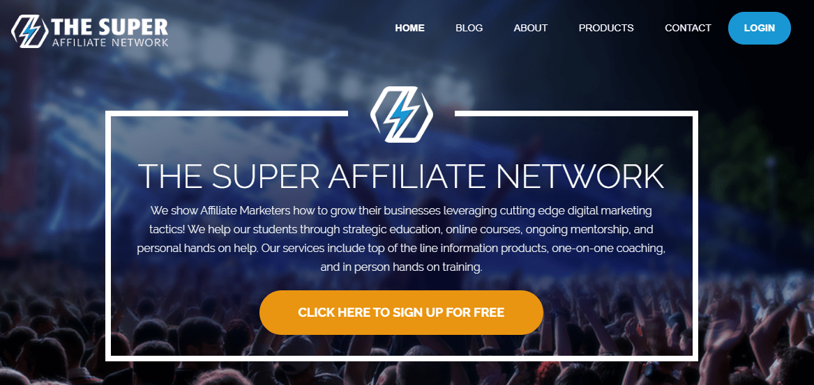 the super affiliate network website