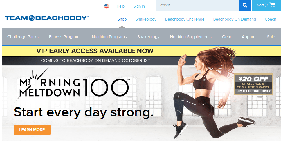 team beachbody website