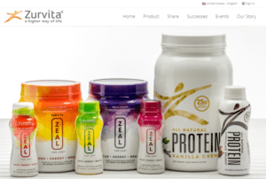 zurvita website