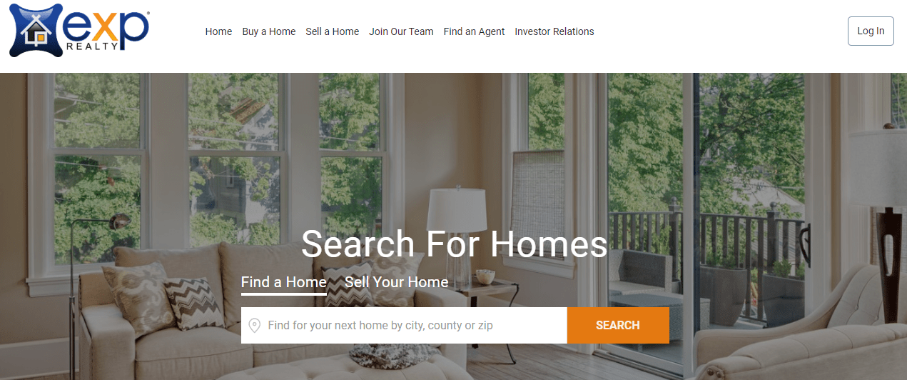 exp realty website