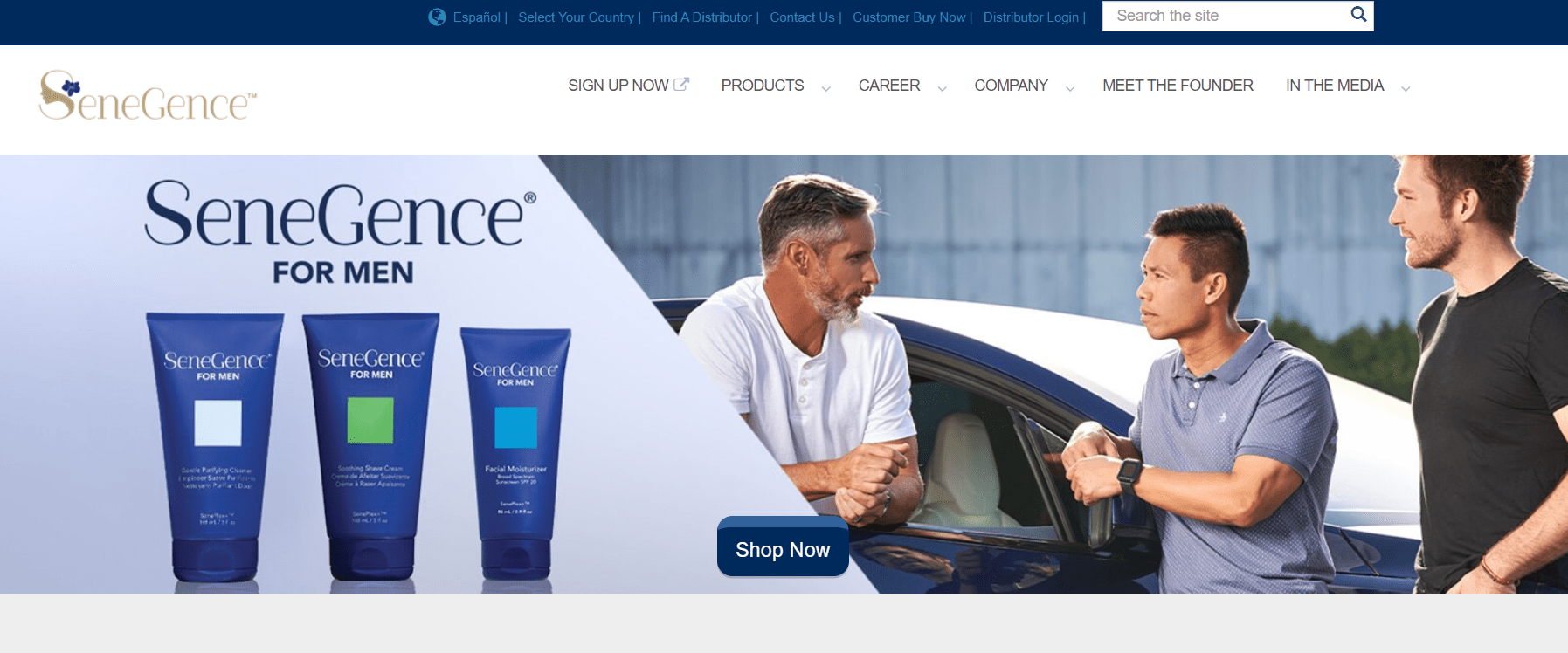 senegence website