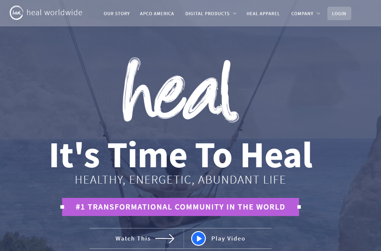 heal worldwide website