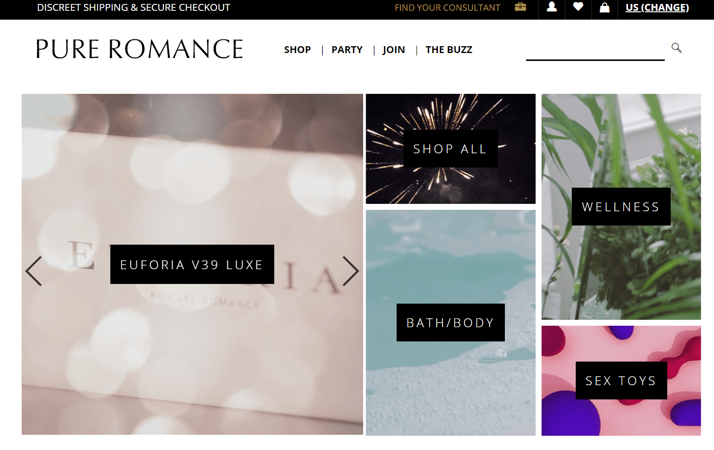 pure romance website