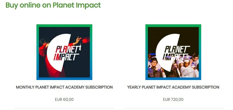 planet impact product line