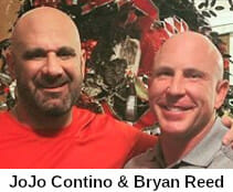 founder of bioreigns Bryan Reed and Jojo Dominic Contino