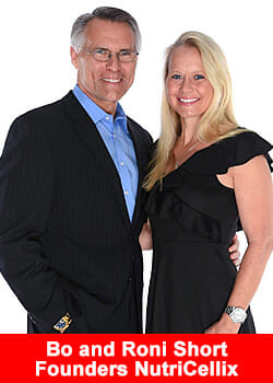 nutricellix founder CEO Bo Short and President Roni Short