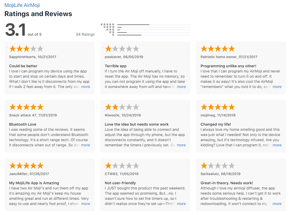 airmoji app reviews