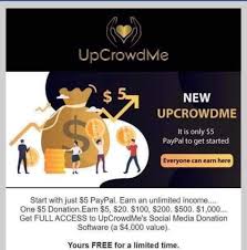 what is upcrowdme about