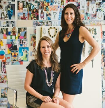 stella and dot founders Jessica Herin and Blythe Harris