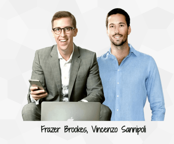 the ninja networker founders Frazer Brookes And Vincenzo Sannipoli