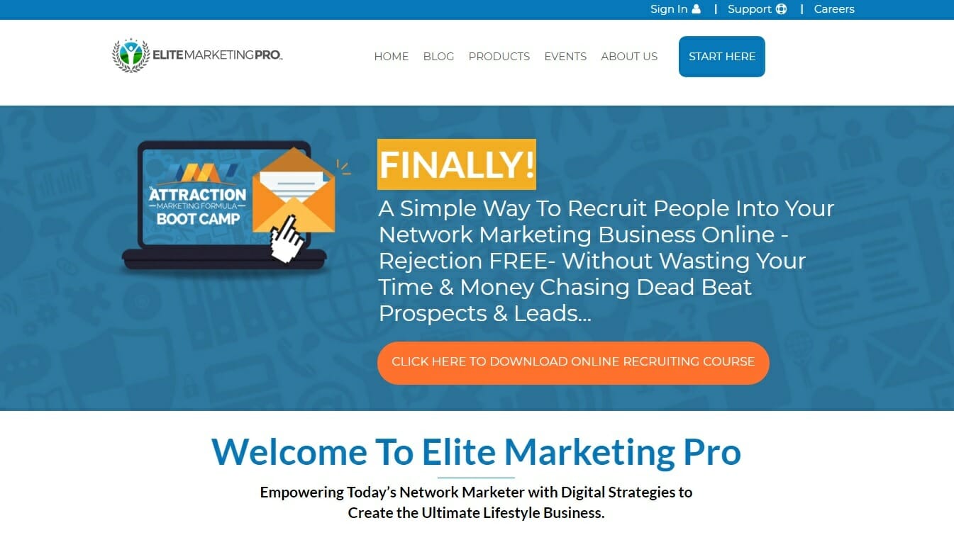what is elite marketing pro about