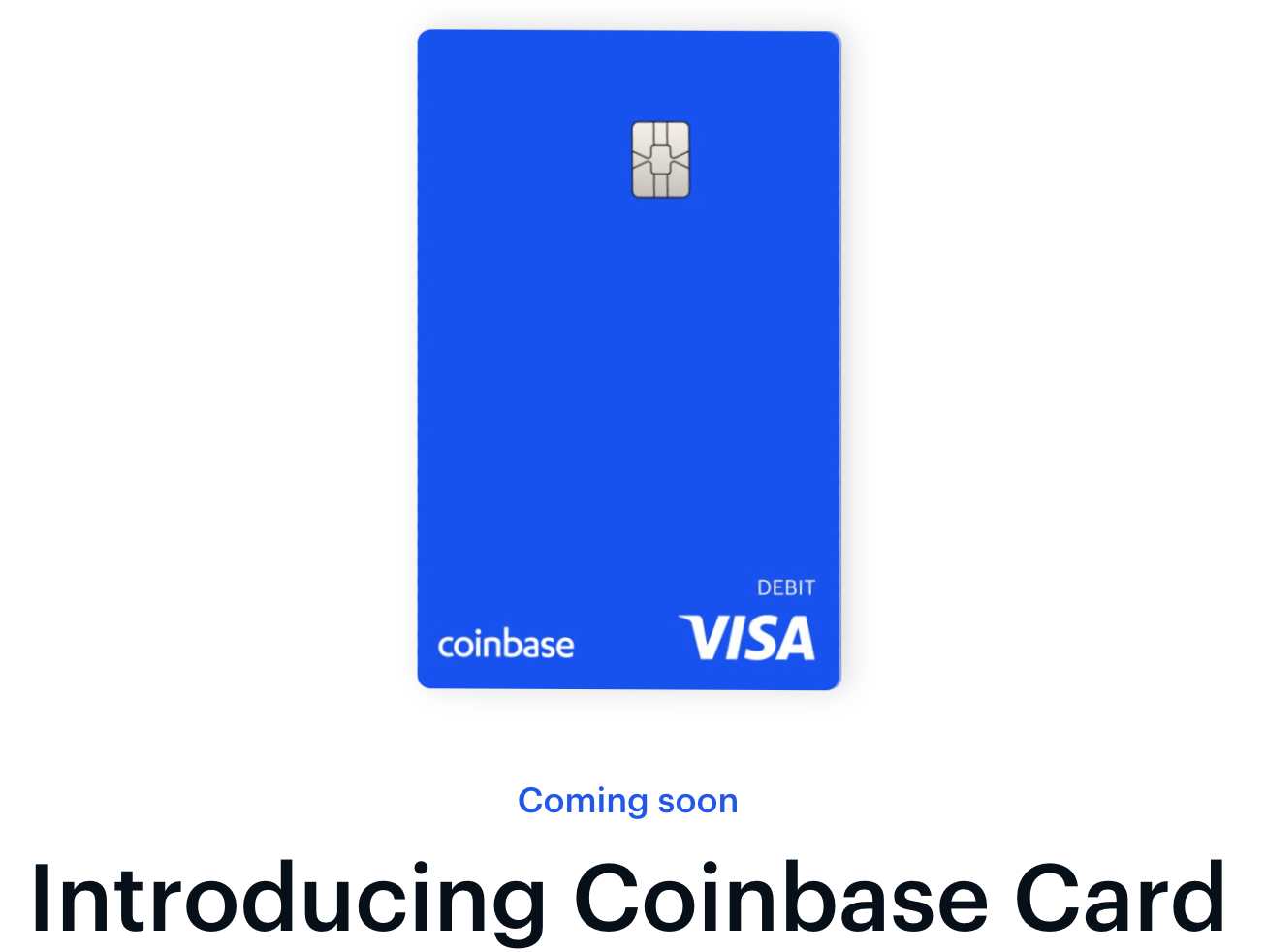 coinbase debit card