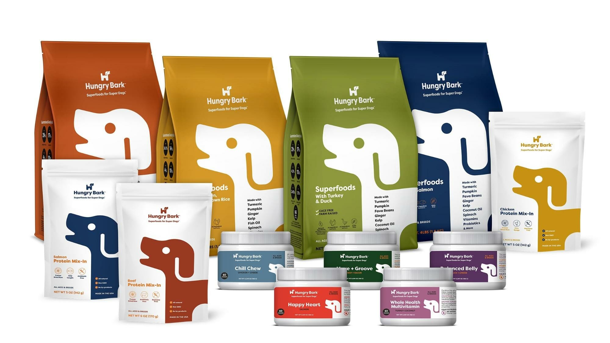 hungry bark product line