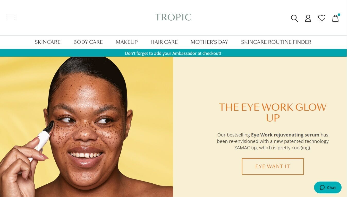 what is tropic skincare about