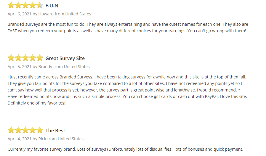 branded surveys reviews
