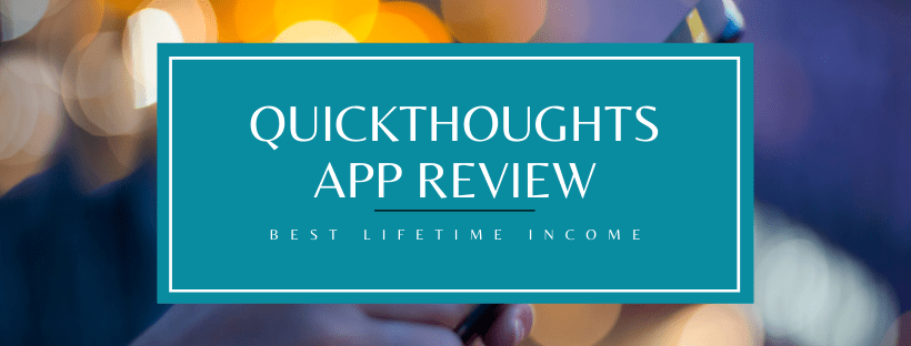 is quickthoughts app a scam
